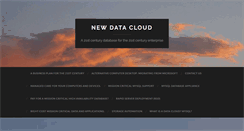 Desktop Screenshot of newdatacloud.com