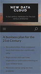 Mobile Screenshot of newdatacloud.com